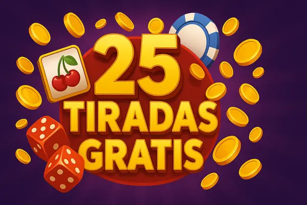 25 giros gratis sin deposito espana